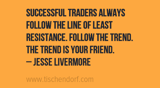 The trend is your friend forex